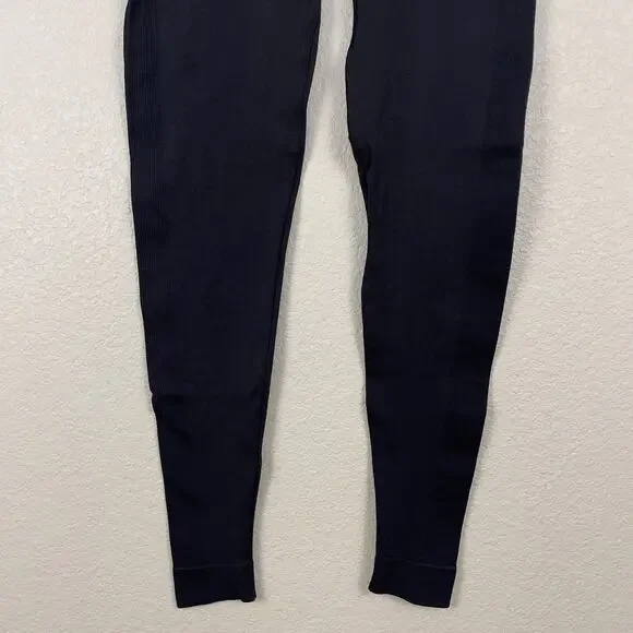 Set Active Sculptflex Power High Rise Leggings Black Size Medium Athleisure Yoga - Picture 6 of 11